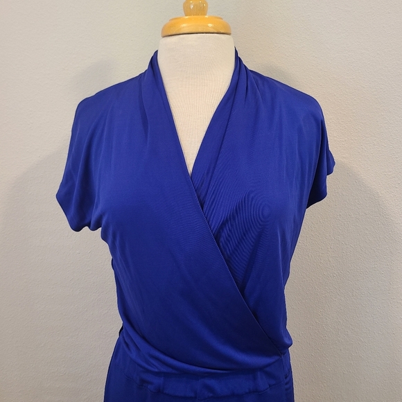 Maison Martin Margiela Faux Wrap Midi Dress - Picture 2 of 7